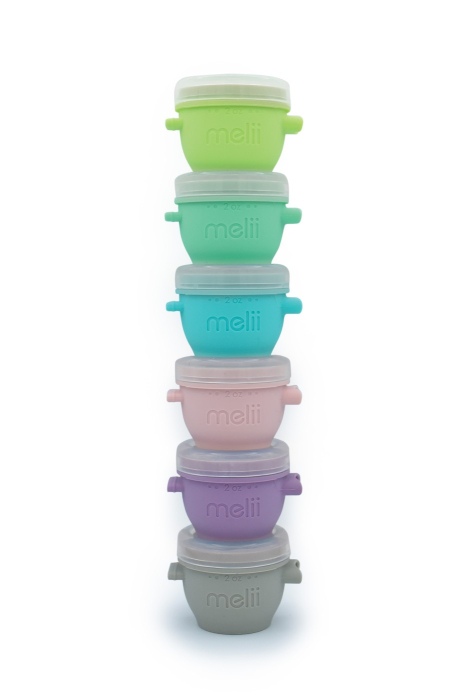 SET 6 RECIPIENTE SILICON SNAPu0026GO, MELII, 59 ML [2]