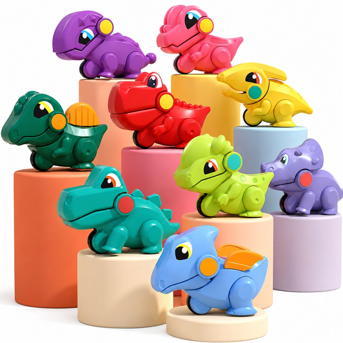 SET 9 FIGURINE DINOZAURI [6]