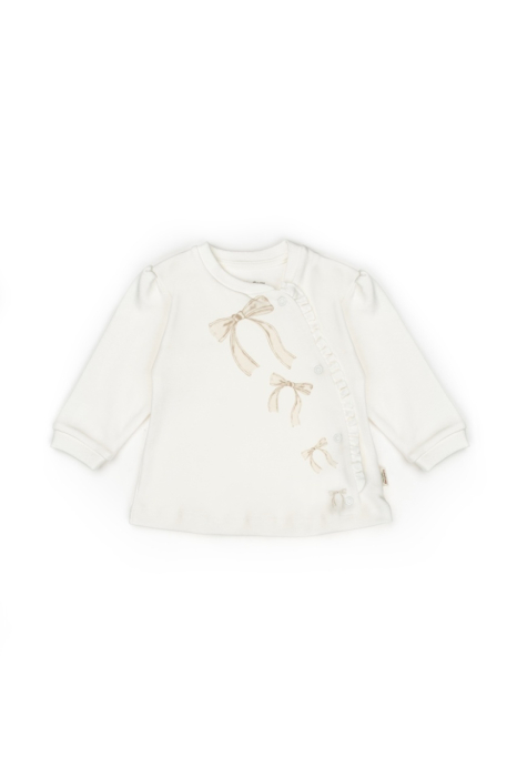 Set bluză și pantalonași, Bow, BabyCosy, 100%bumbac organic [11]