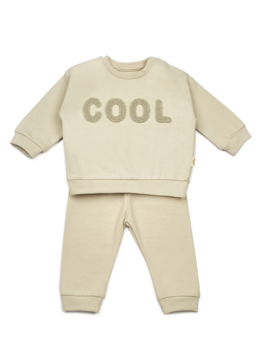 Set bluzita si pantaloni COOL - Verde, BabyCosy [2]