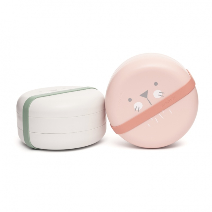 Set boluri pentru prânz roz Hygge Suavinex +4 luni [4]