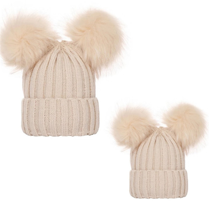 Set caciuli mama copil Drool (Culoare: Roz inchis) [6]