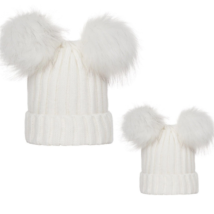 Set caciuli mama copil Drool (Culoare: Roz inchis) [9]