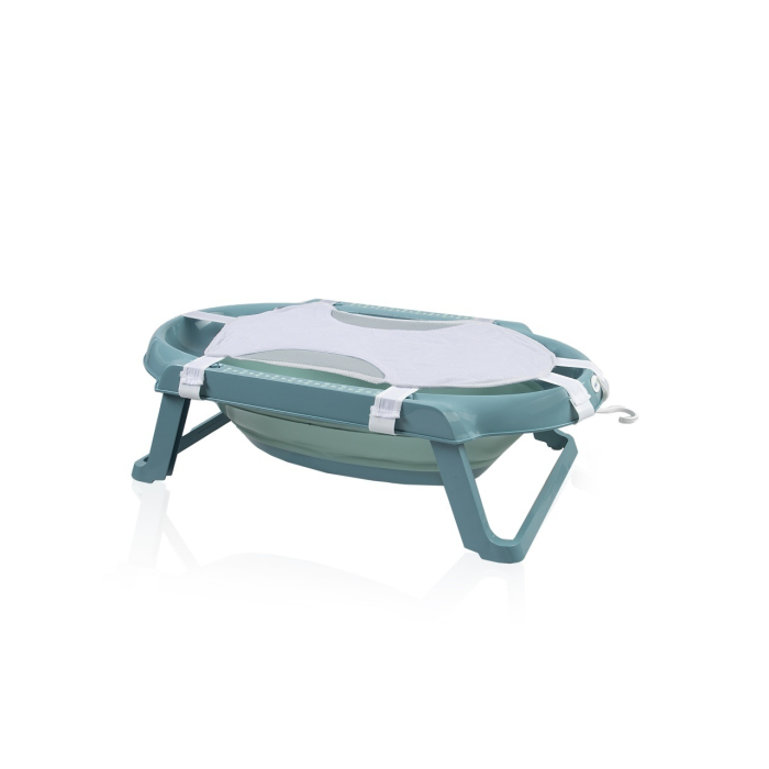 Set cadita pliabila de baie Babyjem, 5 piese, turcoaz [3]