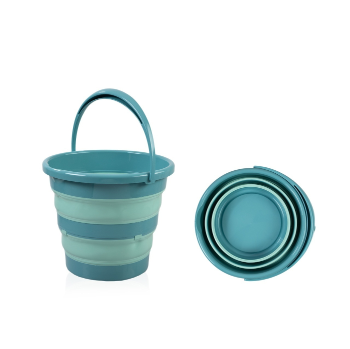 Set cadita pliabila de baie Babyjem, 5 piese, turcoaz [5]