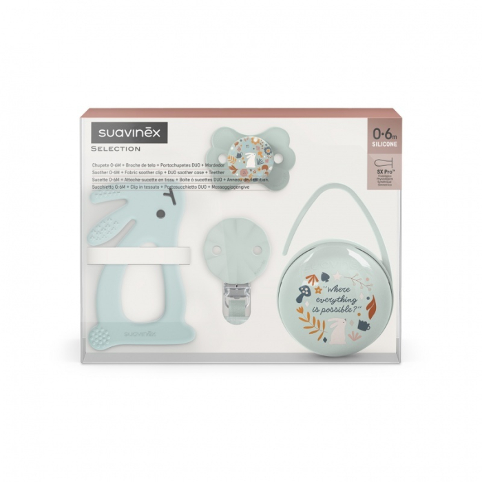 Set cadou Wonderland, albastru, Suavinex [2]