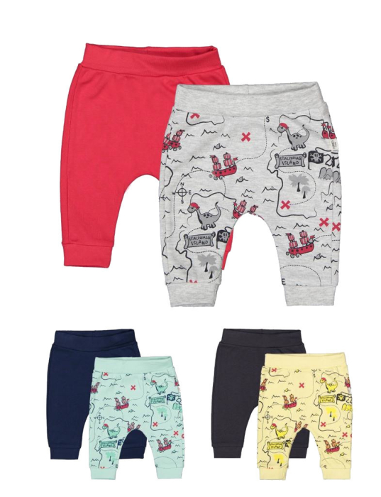 Set de 2 perechi de pantaloni Dino pentru bebelusi, Tongs baby [2]