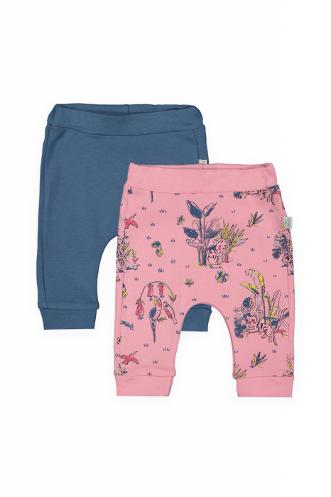 Set de 2 perechi de pantaloni Savana pentru bebelusi, Tongs baby - Roz [4]