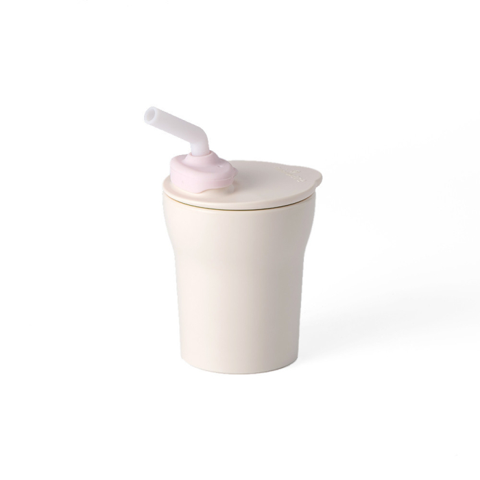 Set de 3 paie reutilizabile Miniware, 100% din silicon alimentar, Cotton Candy [3]