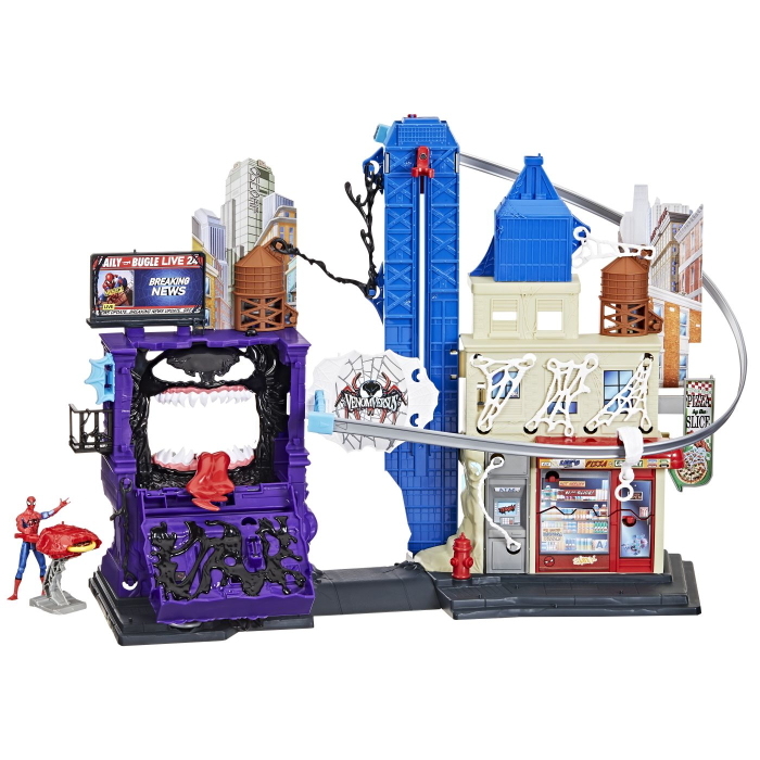 SET DE JOACA MARVEL SPIDER MAN VENOM VERSUS WEB CITY SLINGING [2]