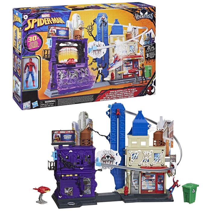 SET DE JOACA MARVEL SPIDER MAN VENOM VERSUS WEB CITY SLINGING [6]