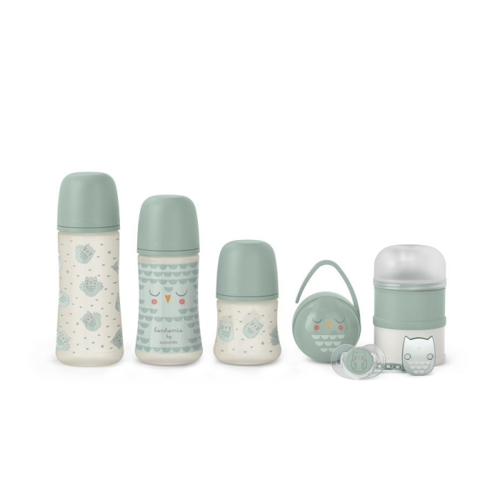 Set de start BONHOMIA 7 piese, menta, Suavinex [4]