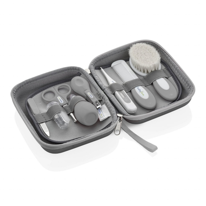 Set ingrijire unghii bebelusi cu 9 piese BabyJem Grooming Set (Culoare: Gri) [11]