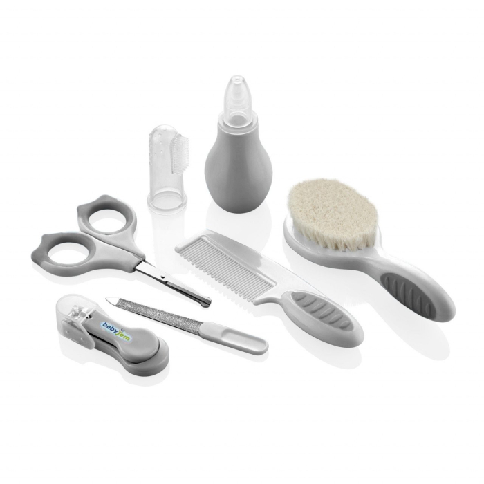 Set ingrijire unghii copii cu 7 piese BabyJem (Culoare: Gri) [8]