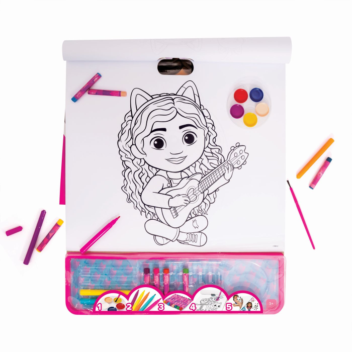 SET PENTRU DESEN GIGA BLOCK 5 IN 1 GABBY DOLLHOUSE [2]
