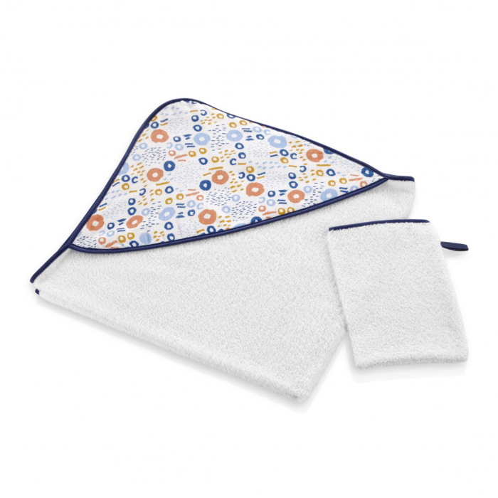 Set prosop si manusa de baie 72x72 cm BabyJem [2]