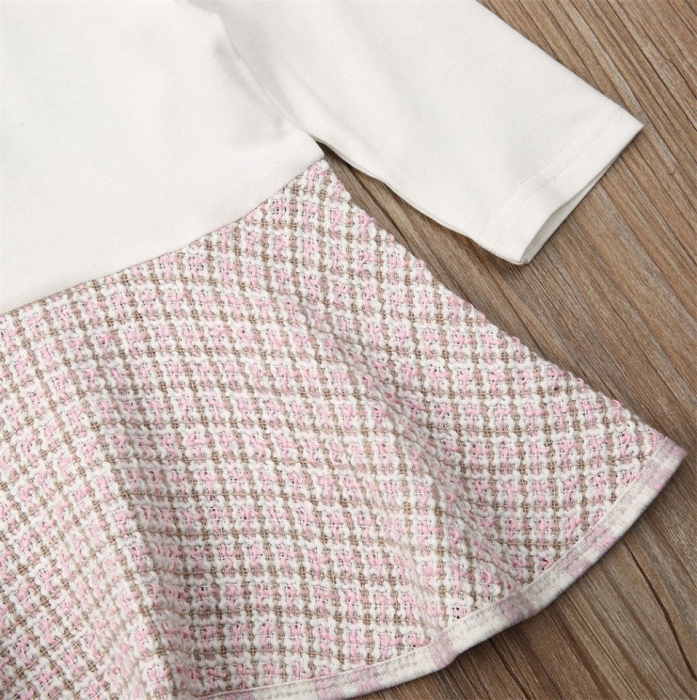 Set sacou cu rochita Drool - Negru cu alb [10]