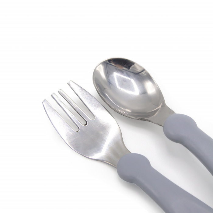 Set tacamuri din inox pentru copii BabyJem (Culoare: Roz) [9]
