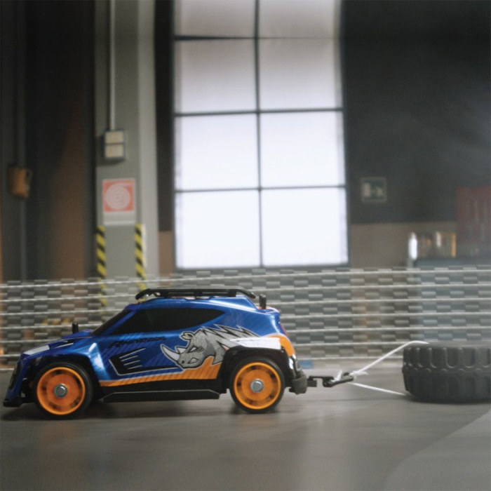 SILVERLIT EXOST BUILD 2 DRIVE MASINUTA RC ALBASTRA [4]