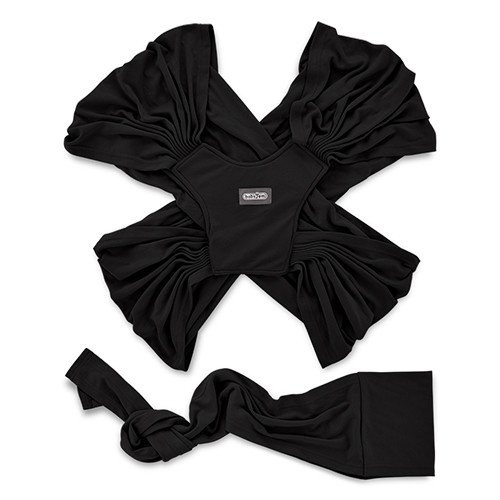 Sistem de purtare wrap elastic pentru bebelusi BabyJem (Culoare: Gri) [9]