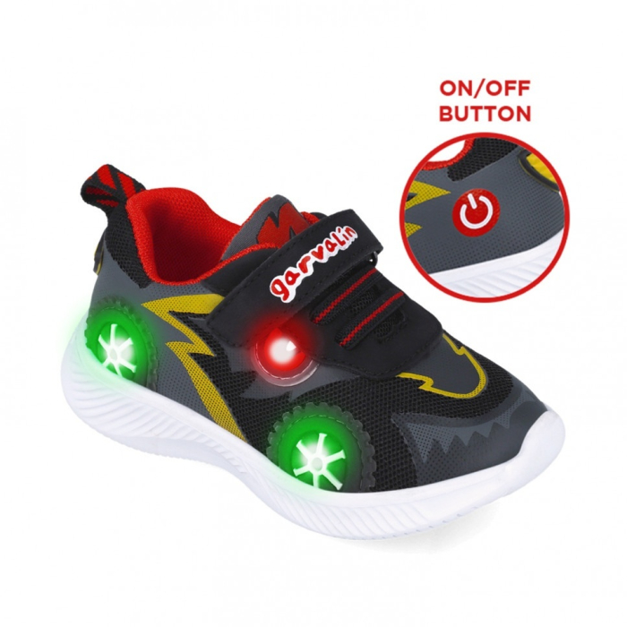 Sneakers cu roti si leduri Garvalin 252800 [10]