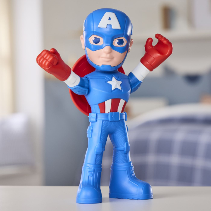 SPIDEY PRIETENII EXTRAORDINARI FIGURINA CAPTAIN AMERICA SUPRADIMENSIONATA 22.8CM [6]
