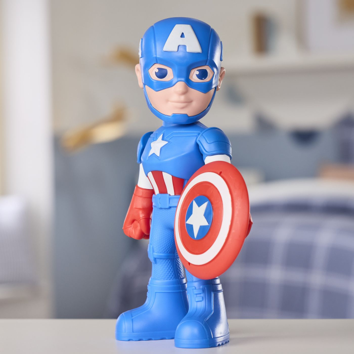 SPIDEY PRIETENII EXTRAORDINARI FIGURINA CAPTAIN AMERICA SUPRADIMENSIONATA 22.8CM [7]