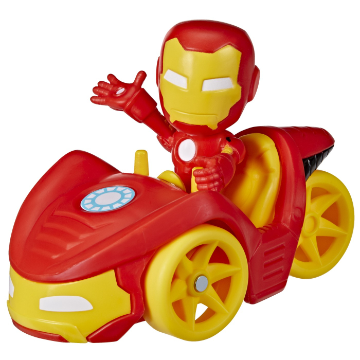 SPIDEY PRIETENII EXTRAORDINARI SET VEHICUL SI FIGURINA IRON MAN [6]