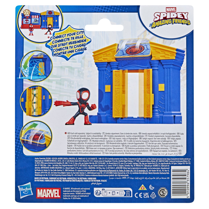 SPIDEY SI PRIETENII LUI UIMITORI MARVEL MINI SET BANCA CU FIGURINA SI ACCESORII [4]
