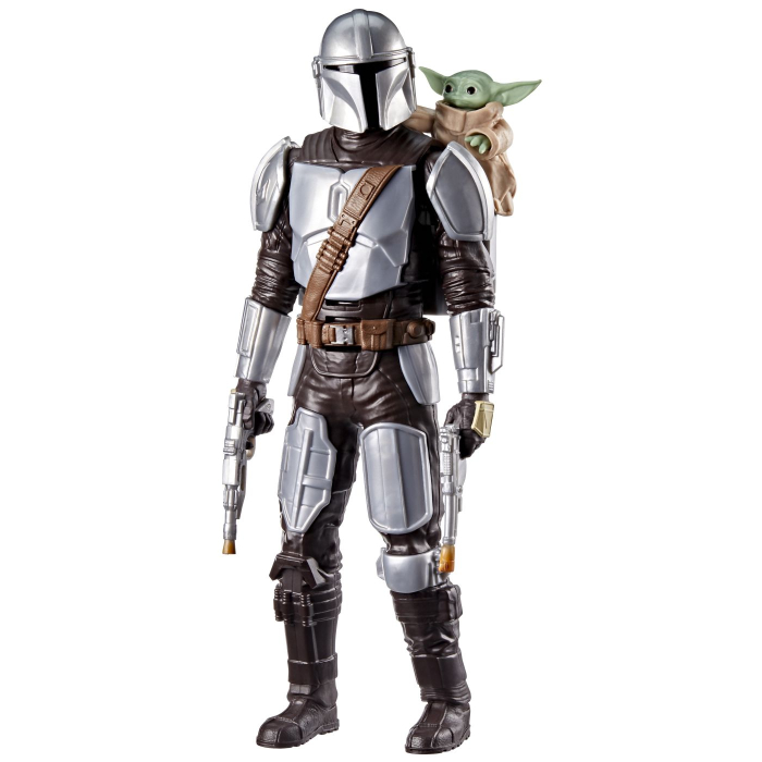 STAR WARS MANDALORIAN SI GROGU SET VANATORUL DE RECOMPENSE FIGURINA CU SUNETE [3]