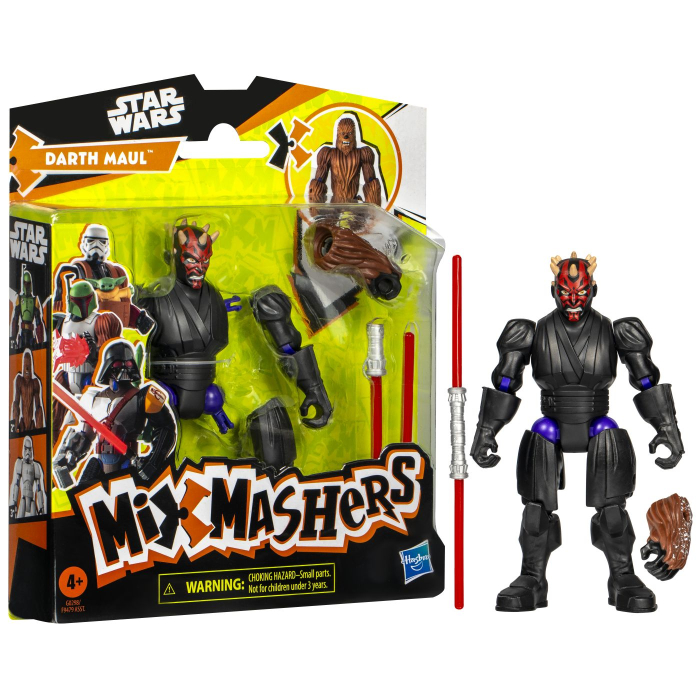 STAR WARS MIX MASHERS SET FIGURINA DARTH MAUL 12CM SI ACCESORII [8]