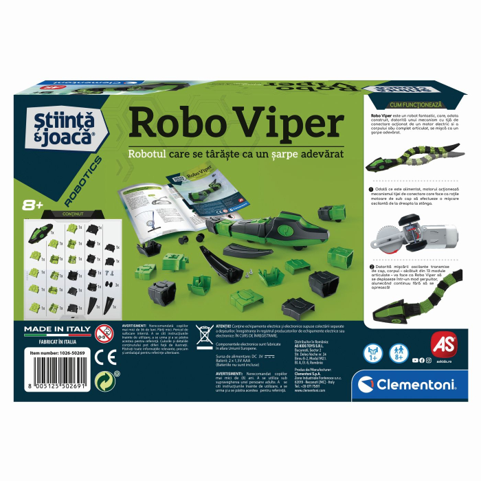 STIINTA SI JOACA ROBOTICS ROBOTUL SARPE [8]
