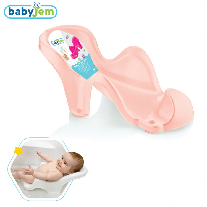 Suport anatomic universal pentru cadita bebelusi BabyJem (Culoare: Roz) [2]