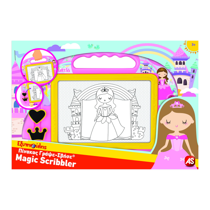 TABLA MAGNETICA MAGIC SCRIBBLER BABY PRINCESS [5]
