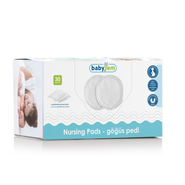 Tampoane pentru san cu gel, BabyJem, 30 buc [2]
