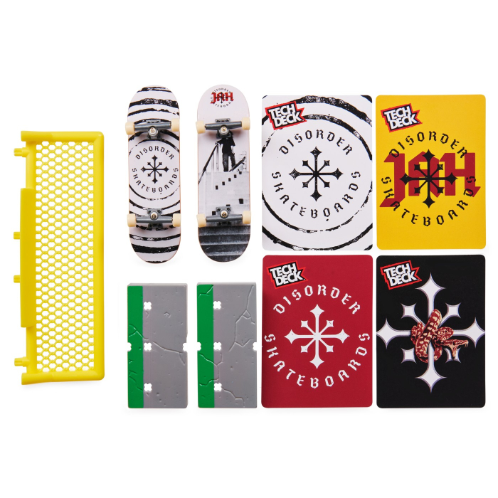 TECH DECK FINGERBOARD PACHET CU OBSTACOL DISORDER [2]