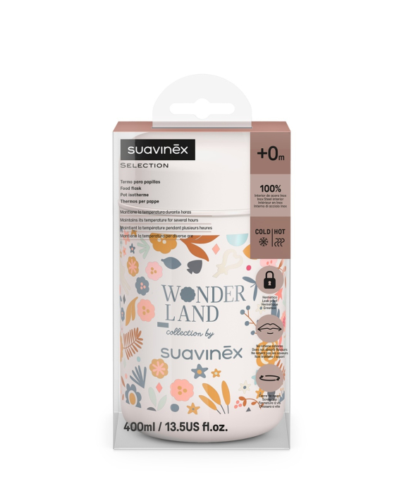 Termos alimentar Wonder, 400 ml, liberty, Suavinex [3]