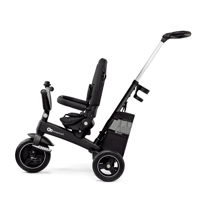 TRICICLETA KINDERKRAFT EASYTWIST, BLACK [10]