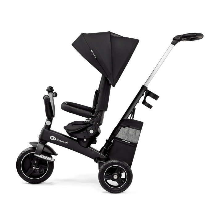TRICICLETA KINDERKRAFT EASYTWIST, BLACK [8]