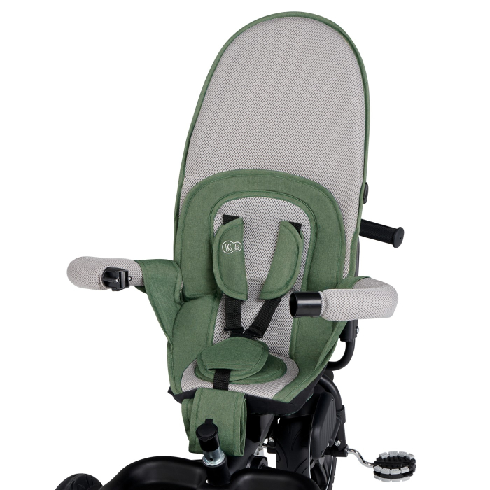 TRICICLETA KINDERKRAFT SPINSTEP, GREEN [6]