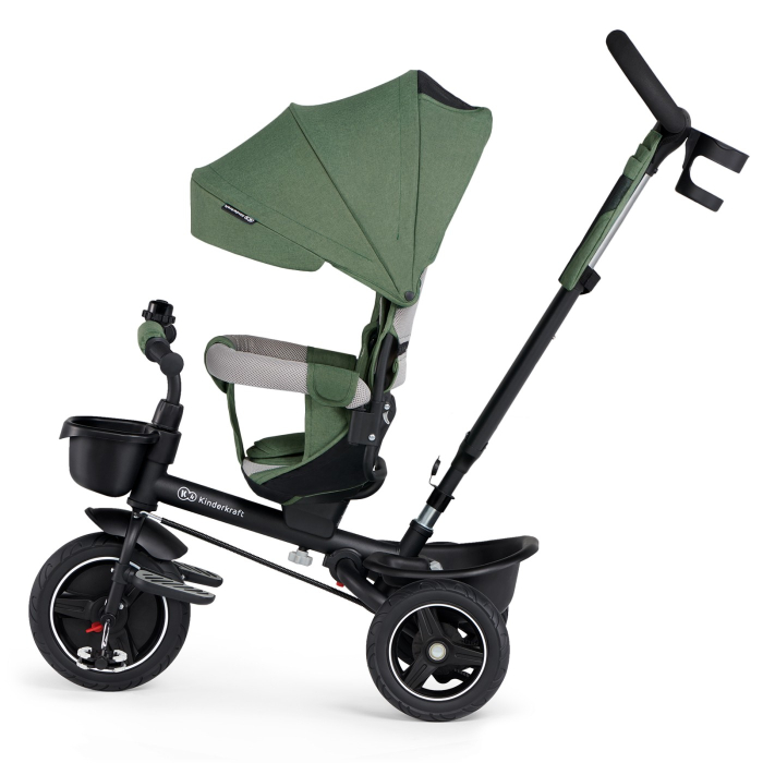 TRICICLETA KINDERKRAFT SPINSTEP, GREEN [19]