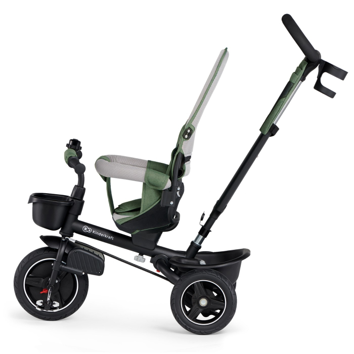 TRICICLETA KINDERKRAFT SPINSTEP, GREEN [21]