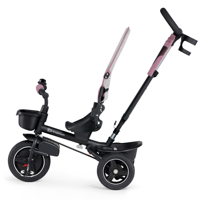 TRICICLETA KINDERKRAFT SPINSTEP, PINK [7]