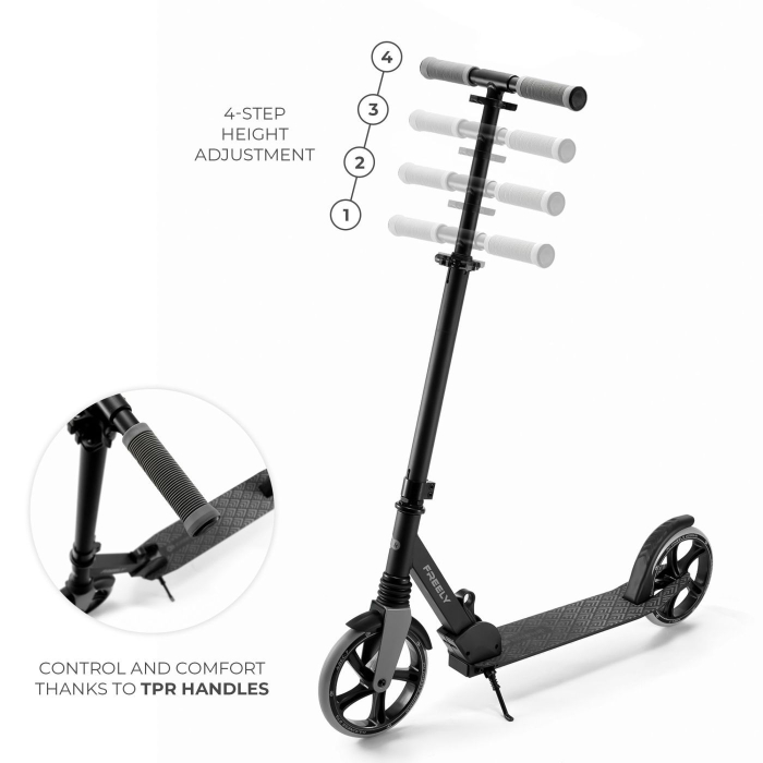 TROTINETA KINDERKRAFT FREELY, BLACK [3]