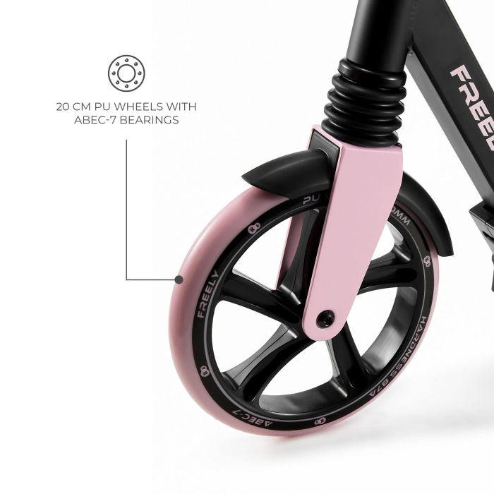 TROTINETA KINDERKRAFT FREELY, PINK [3]