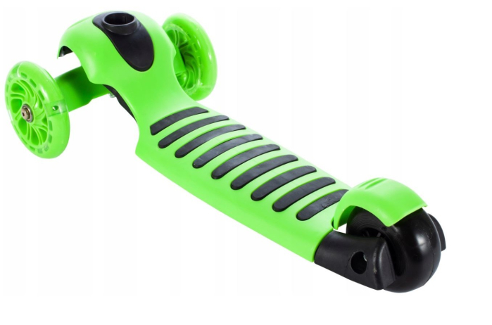 TROTINETA MALPLAY BUBURUZA TIP SCOOTER CU 3 ROTI VERDE [4]