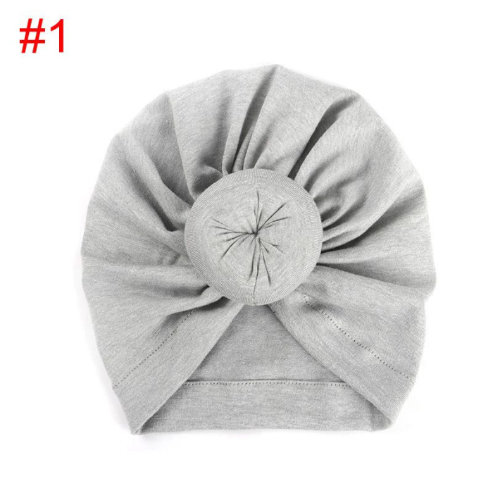 Turban bebelusi din bumbac Drool (Culoare: Alb) [5]