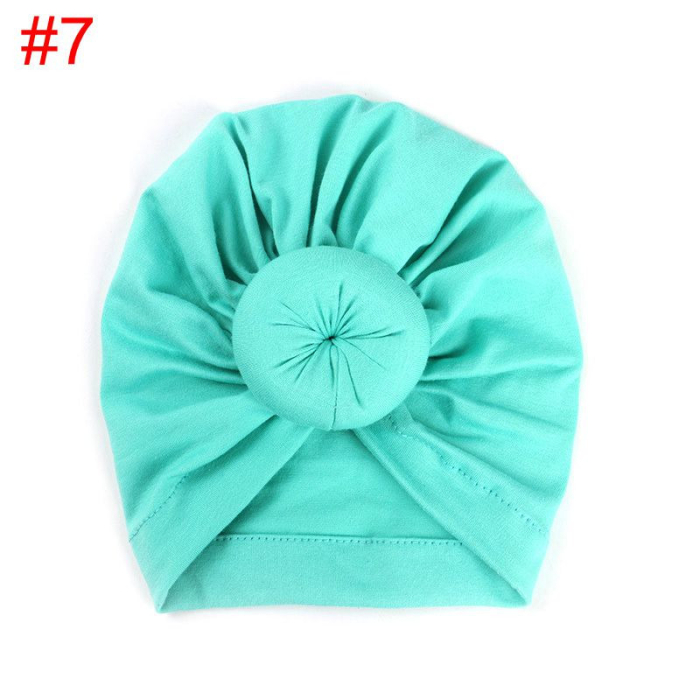 Turban bebelusi din bumbac Drool (Culoare: Alb) [8]