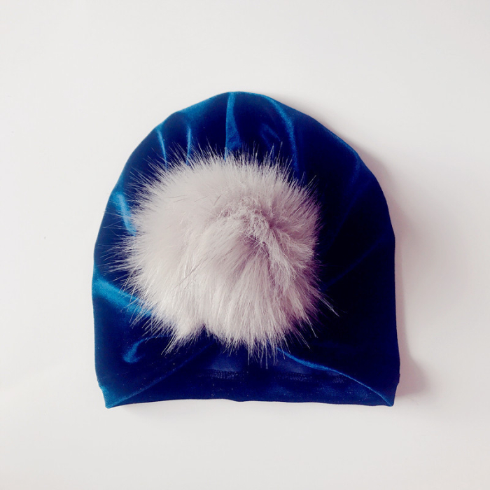 Turban bebelusi din catifea Drool (Culoare: Negru) [7]