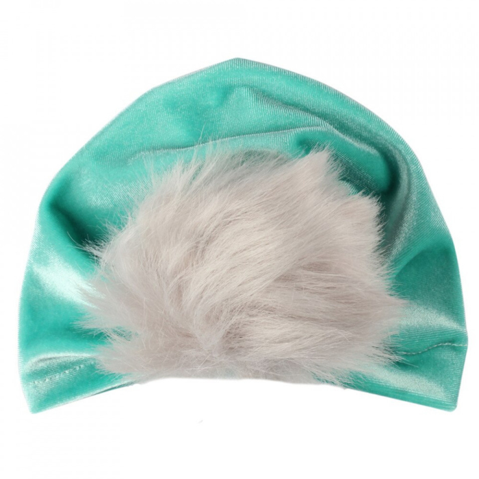 Turban bebelusi din catifea Drool (Culoare: Negru) [3]
